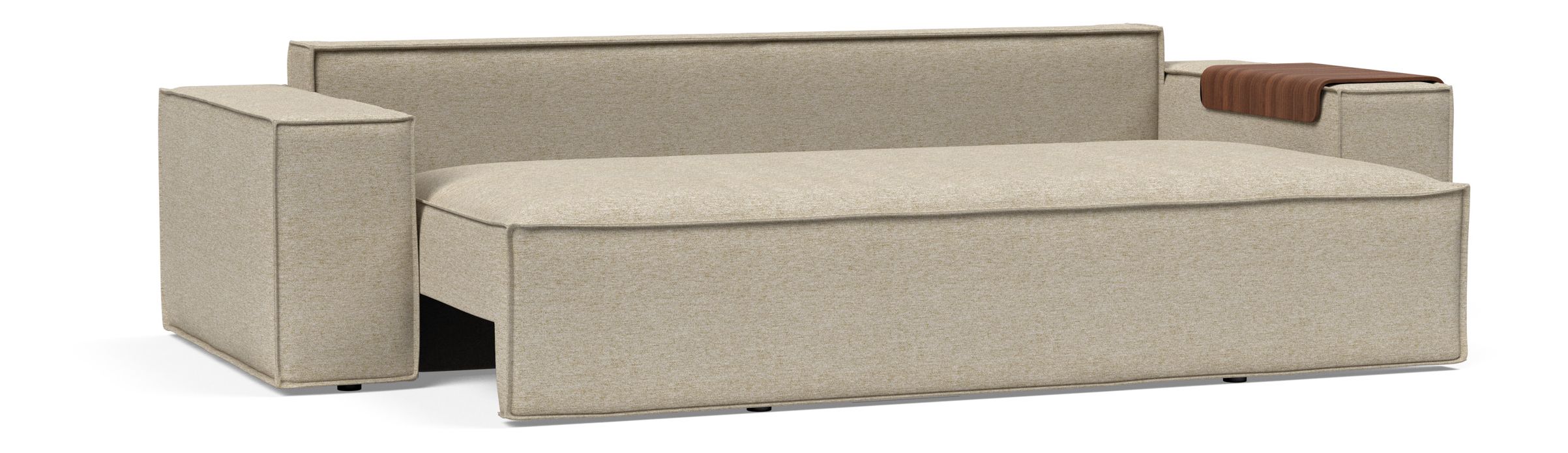 Newilla Storage Sofa Bed w/ Wide Arm Rests