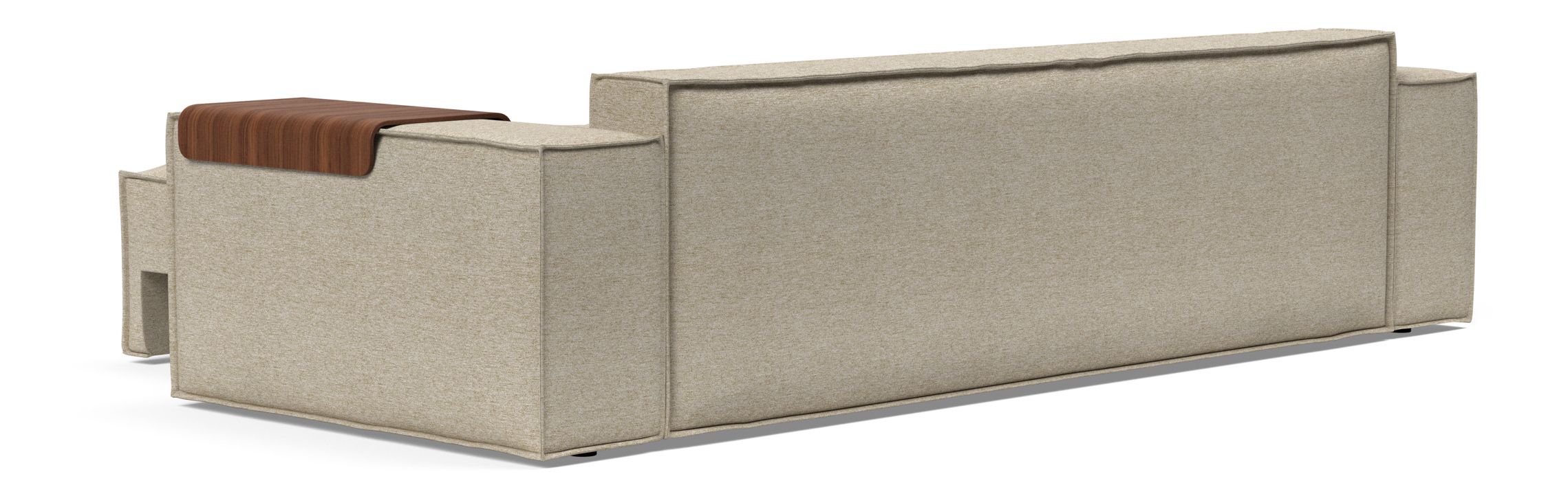 Newilla Storage Sofa Bed w/ Wide Arm Rests