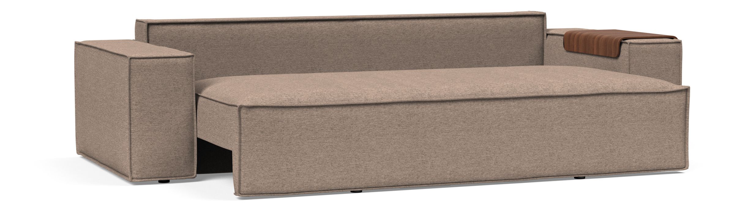 Newilla Storage Sofa Bed w/ Wide Arm Rests