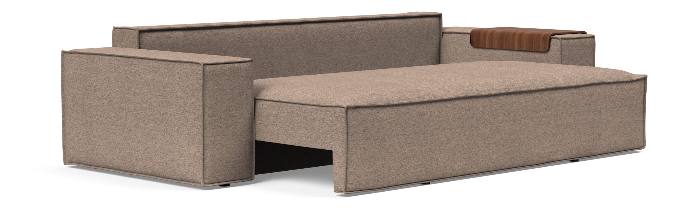 Newilla Storage Sofa Bed w/ Wide Arm Rests