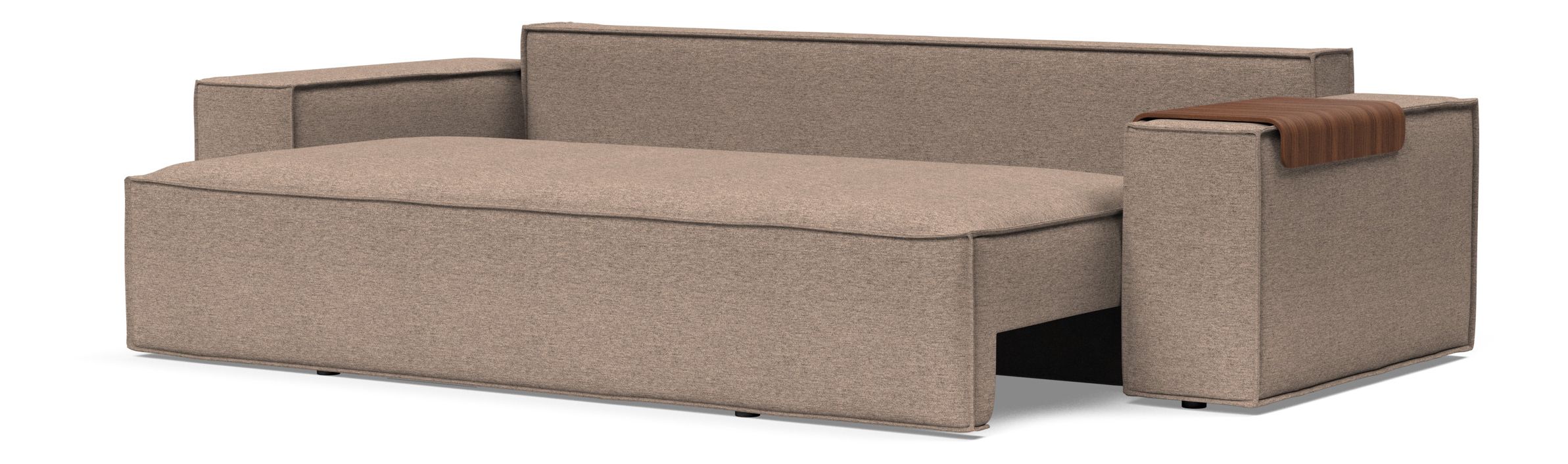 Newilla Storage Sofa Bed w/ Wide Arm Rests