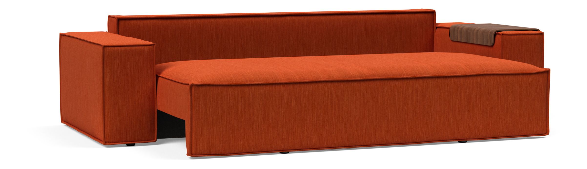 Newilla Storage Sofa Bed w/ Wide Arm Rests