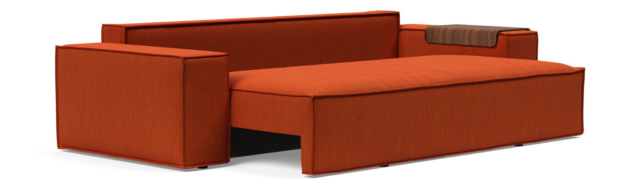 Newilla Storage Sofa Bed w/ Wide Arm Rests