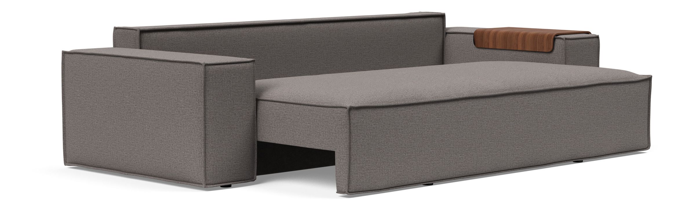 Newilla Storage Sofa Bed w/ Wide Arm Rests