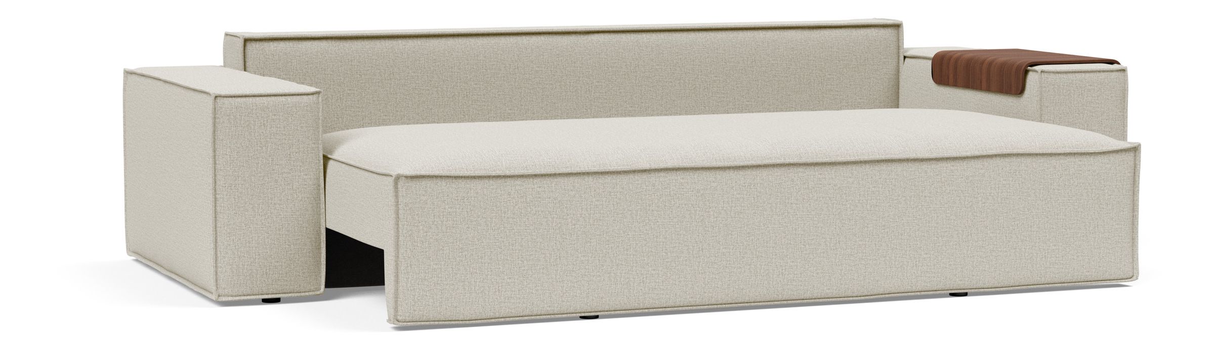 Newilla Storage Sofa Bed w/ Wide Arm Rests
