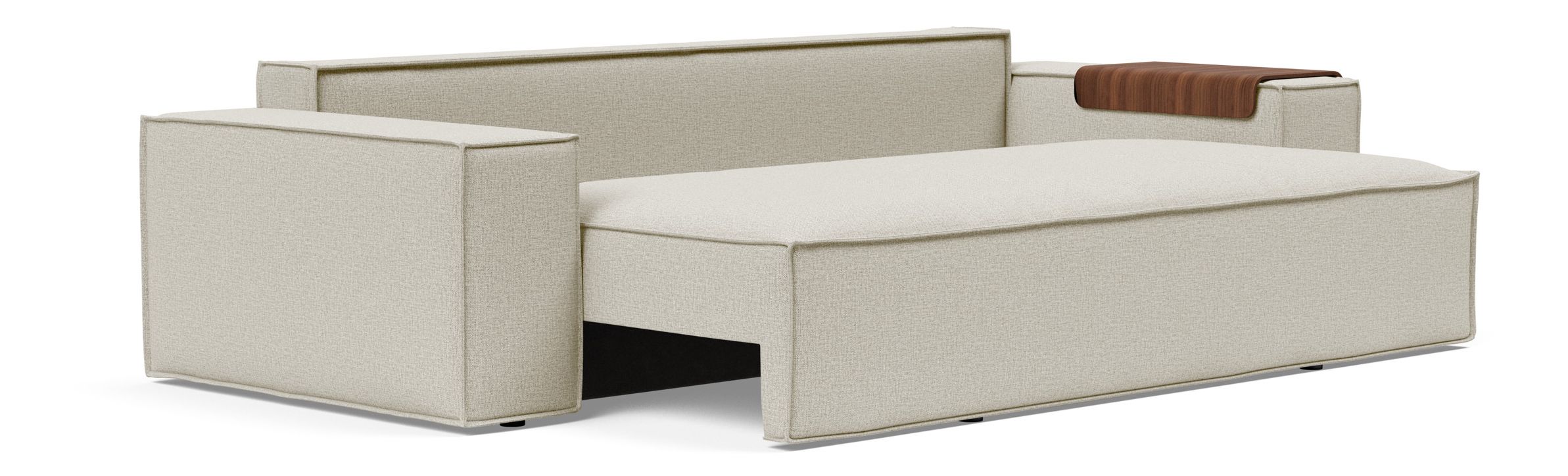 Newilla Storage Sofa Bed w/ Wide Arm Rests
