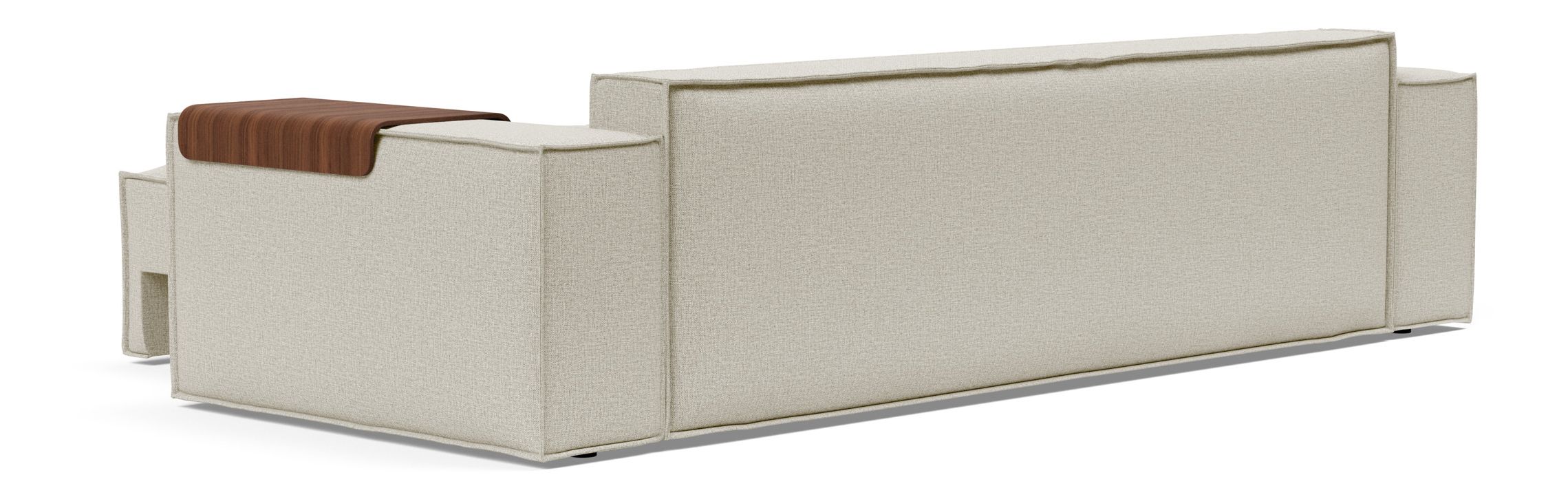 Newilla Storage Sofa Bed w/ Wide Arm Rests
