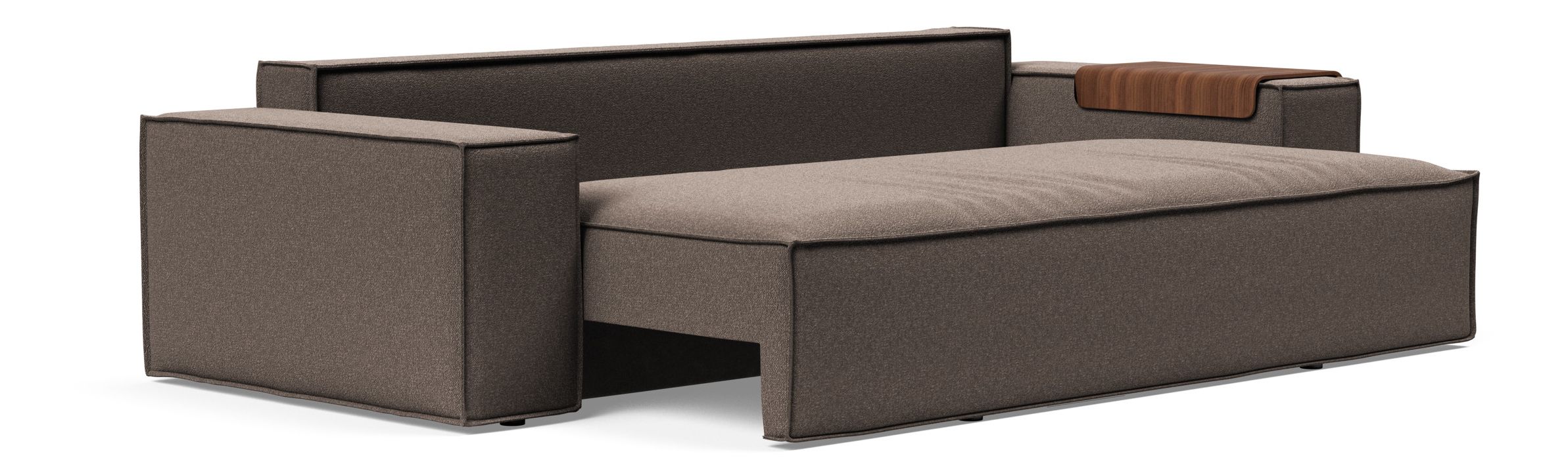 Newilla Storage Sofa Bed w/ Wide Arm Rests