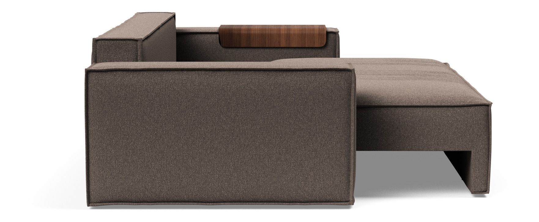 Newilla Storage Sofa Bed w/ Wide Arm Rests