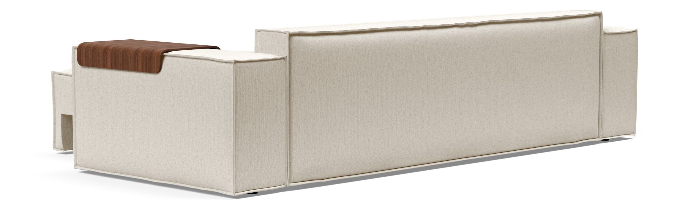 Newilla Storage Sofa Bed w/ Wide Arm Rests
