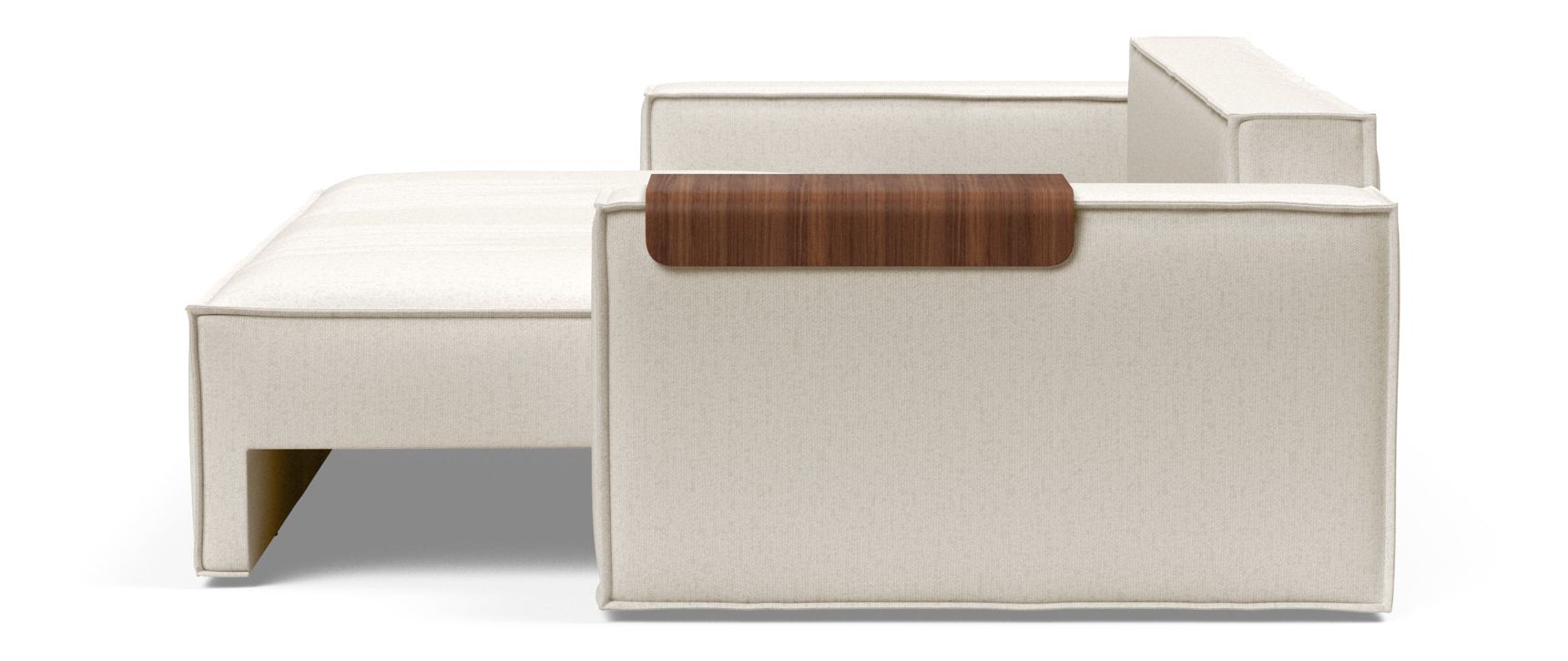 Newilla Storage Sofa Bed w/ Wide Arm Rests