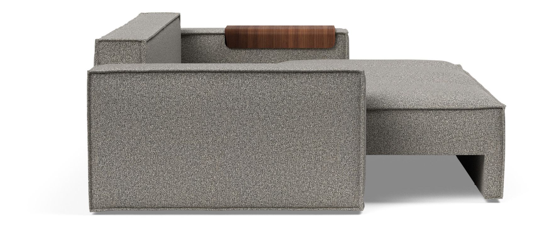 Newilla Storage Sofa Bed w/ Wide Arm Rests
