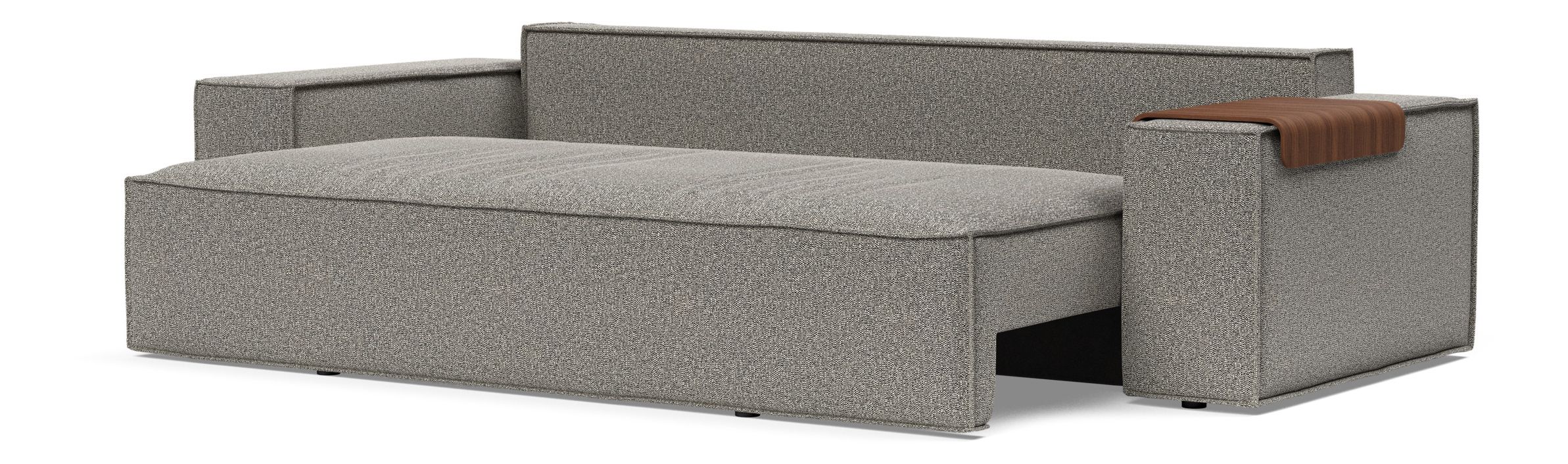 Newilla Storage Sofa Bed w/ Wide Arm Rests