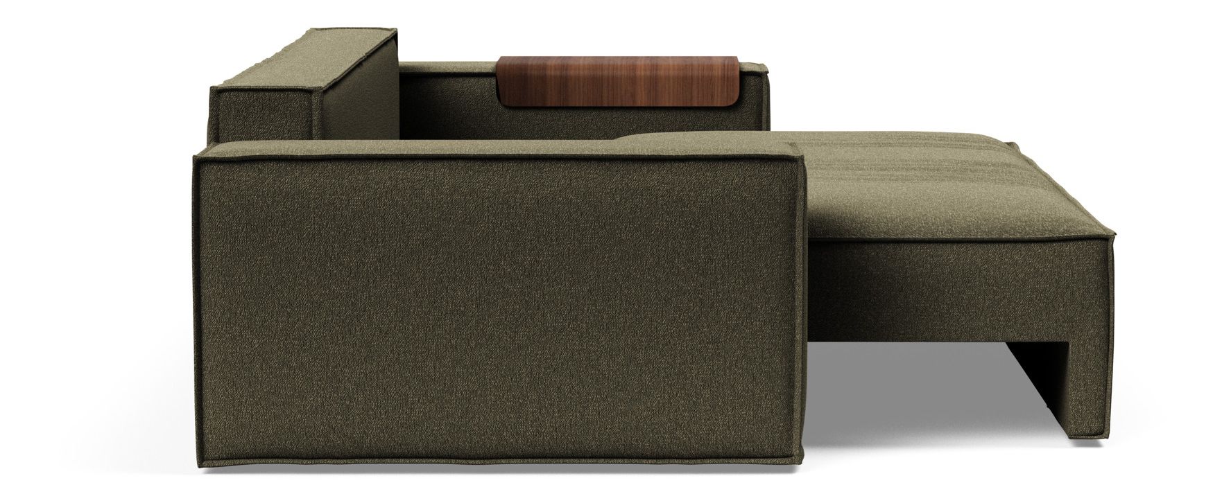 Newilla Storage Sofa Bed w/ Wide Arm Rests