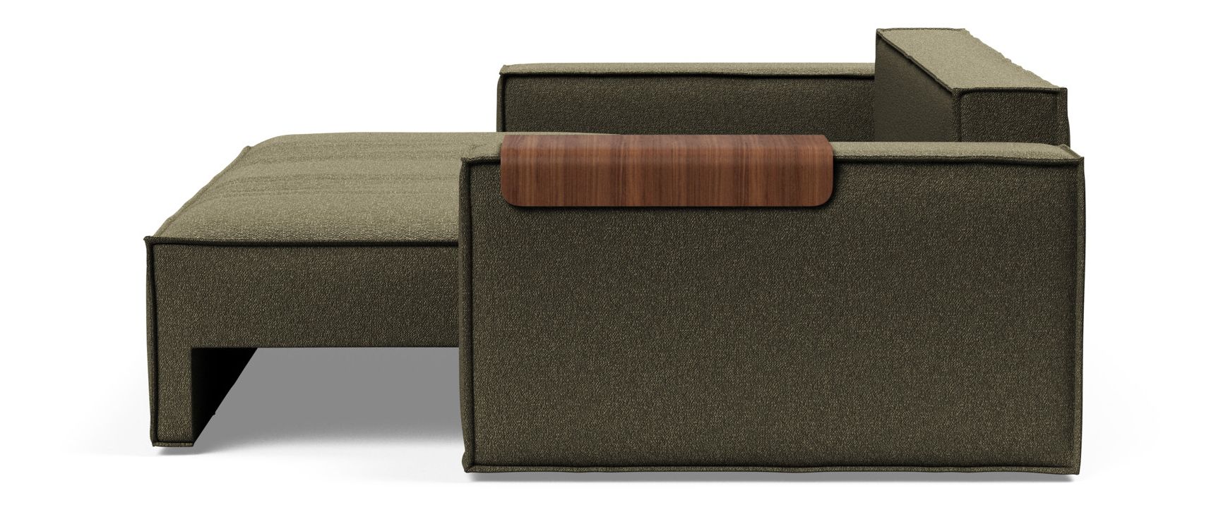 Newilla Storage Sofa Bed w/ Wide Arm Rests