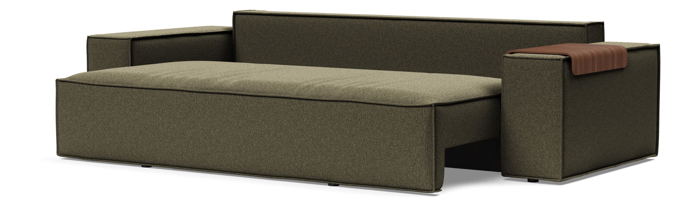 Newilla Storage Sofa Bed w/ Wide Arm Rests