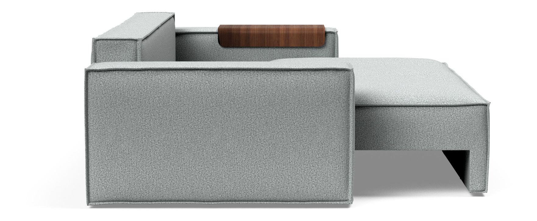 Newilla Storage Sofa Bed w/ Wide Arm Rests