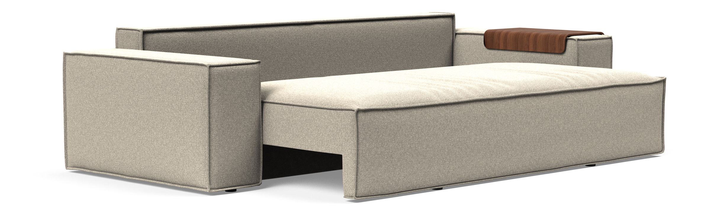 Newilla Storage Sofa Bed w/ Wide Arm Rests