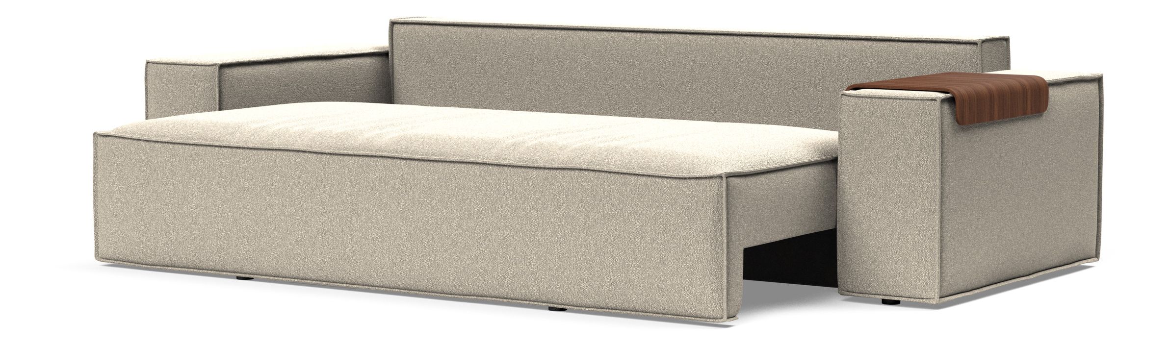 Newilla Storage Sofa Bed w/ Wide Arm Rests