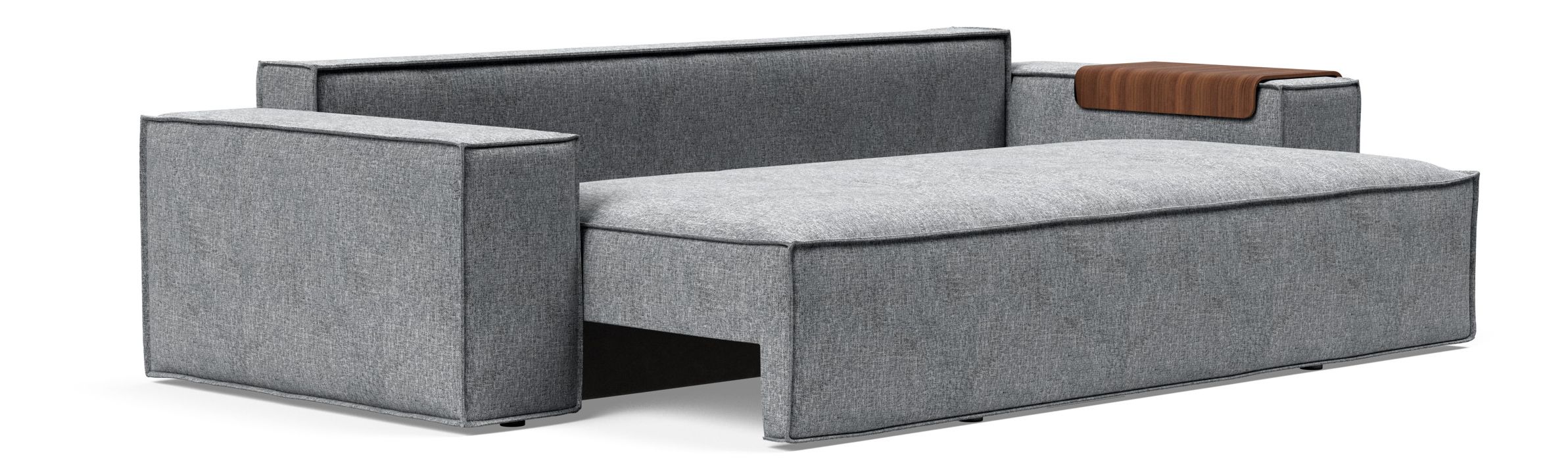 Newilla Storage Sofa Bed w/ Wide Arm Rests