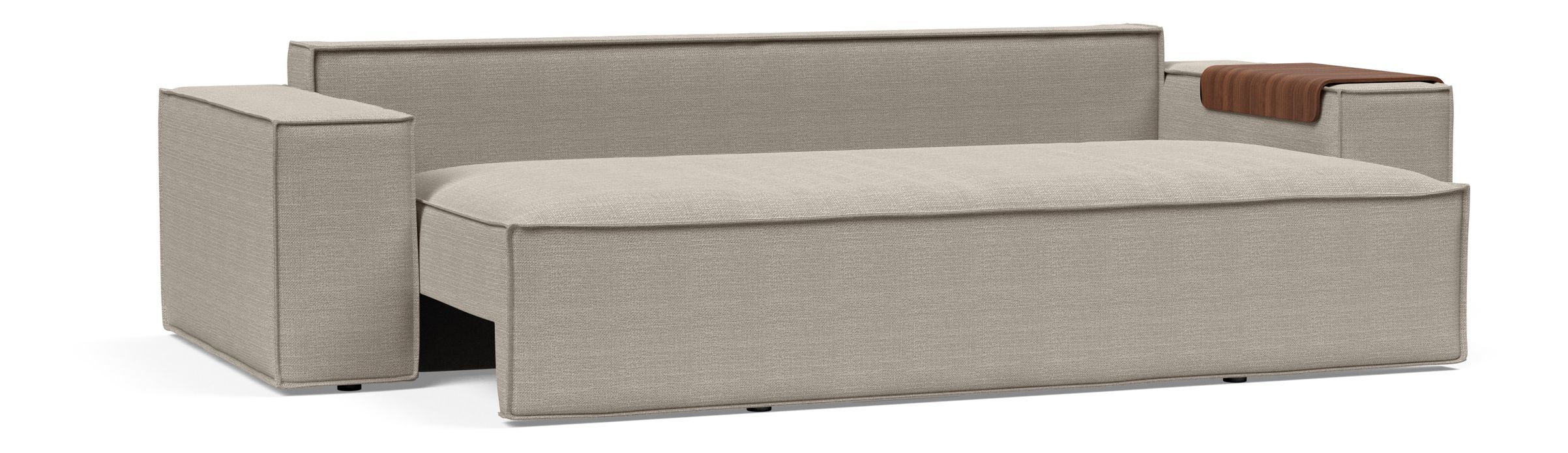 Newilla Storage Sofa Bed w/ Wide Arm Rests