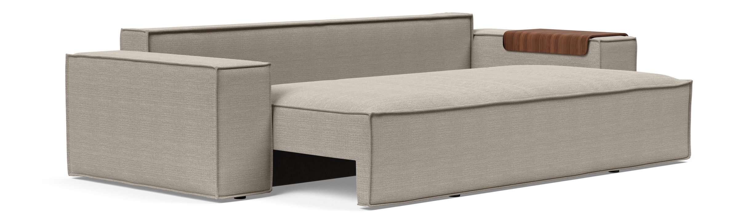 Newilla Storage Sofa Bed w/ Wide Arm Rests