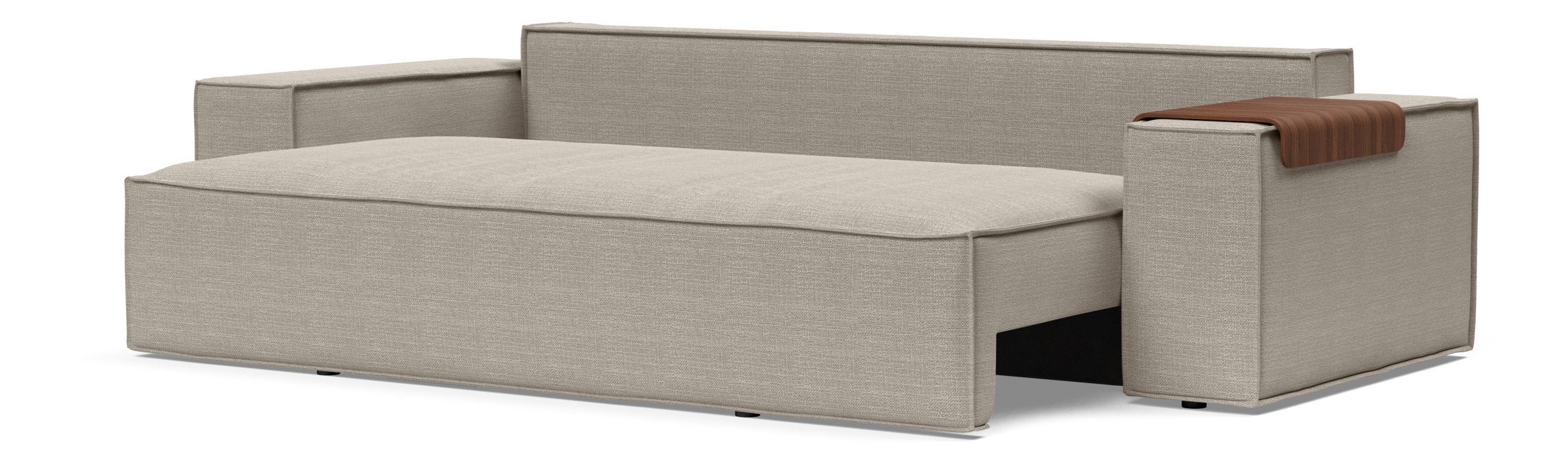 Newilla Storage Sofa Bed w/ Wide Arm Rests
