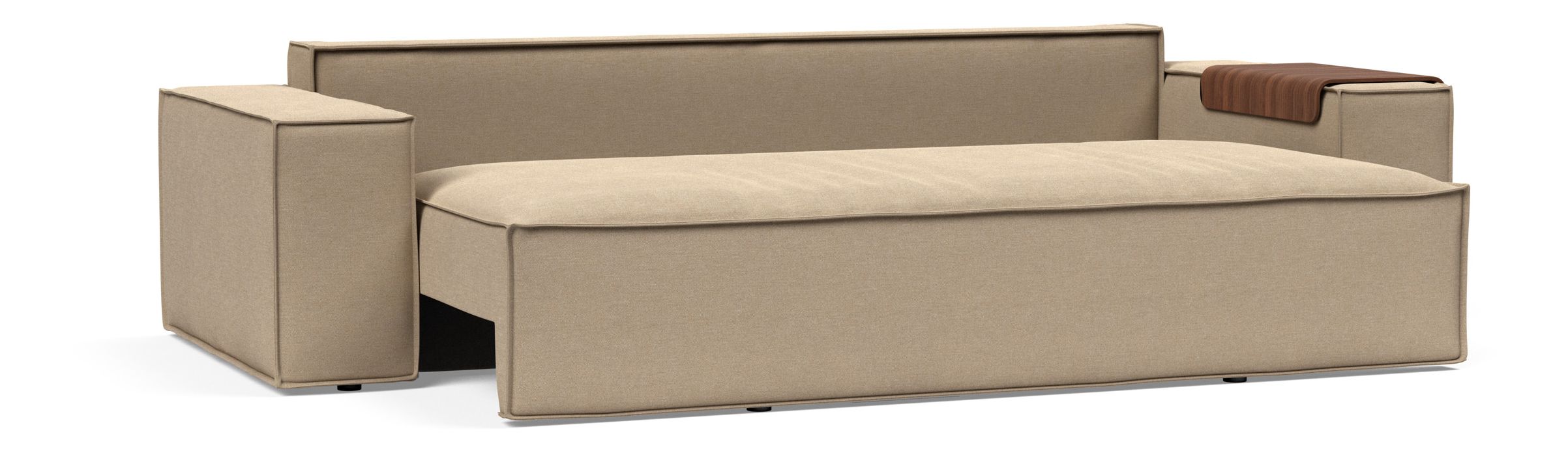 Newilla Storage Sofa Bed w/ Wide Arm Rests