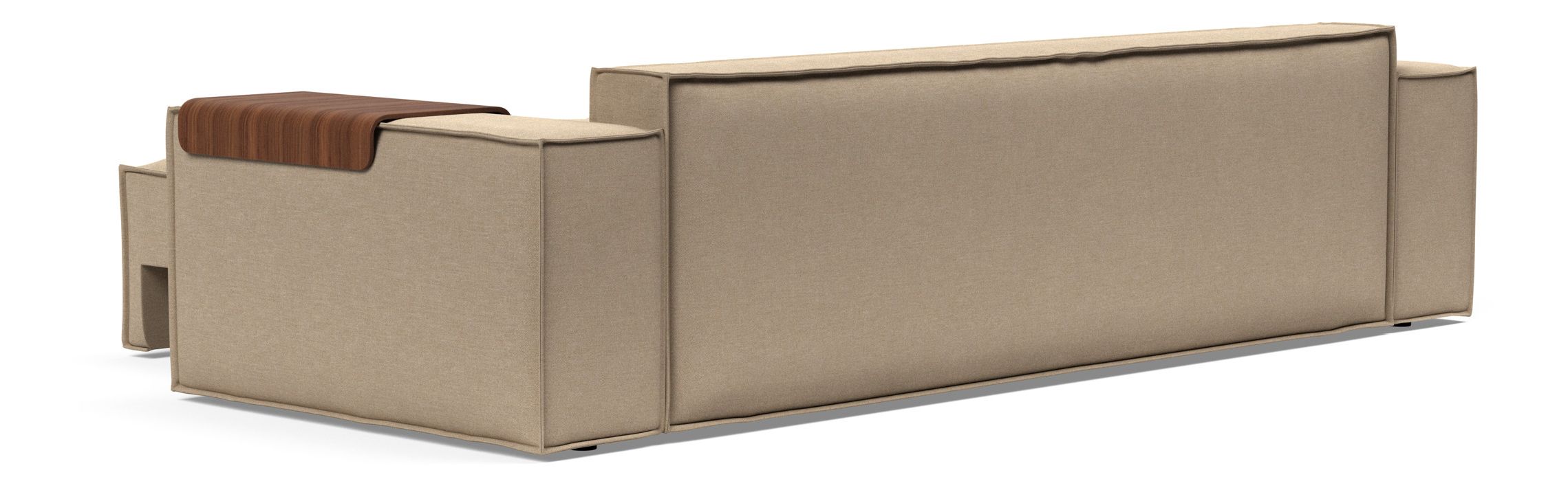 Newilla Storage Sofa Bed w/ Wide Arm Rests