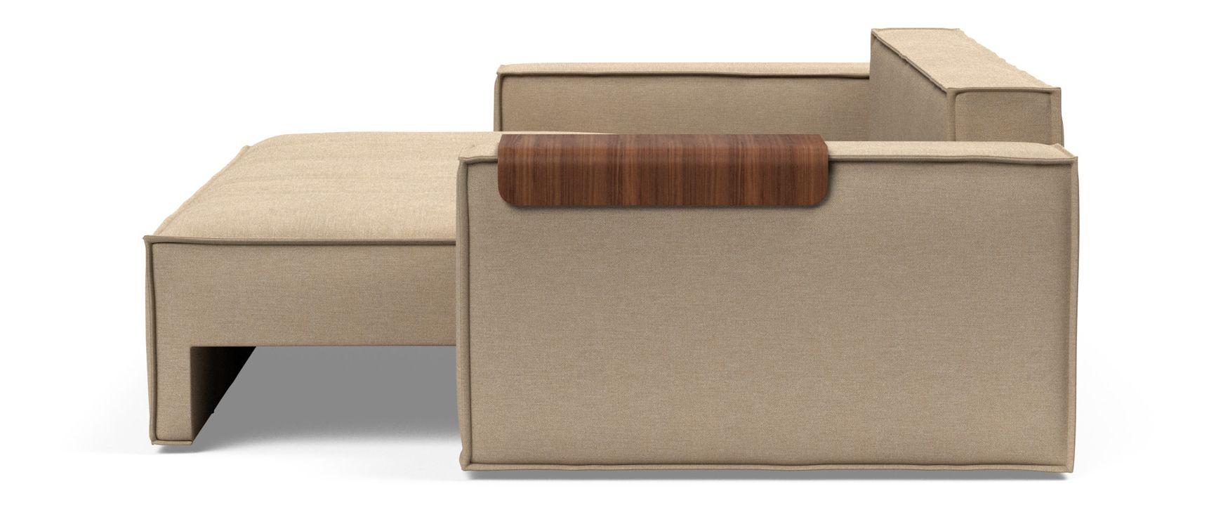 Newilla Storage Sofa Bed w/ Wide Arm Rests