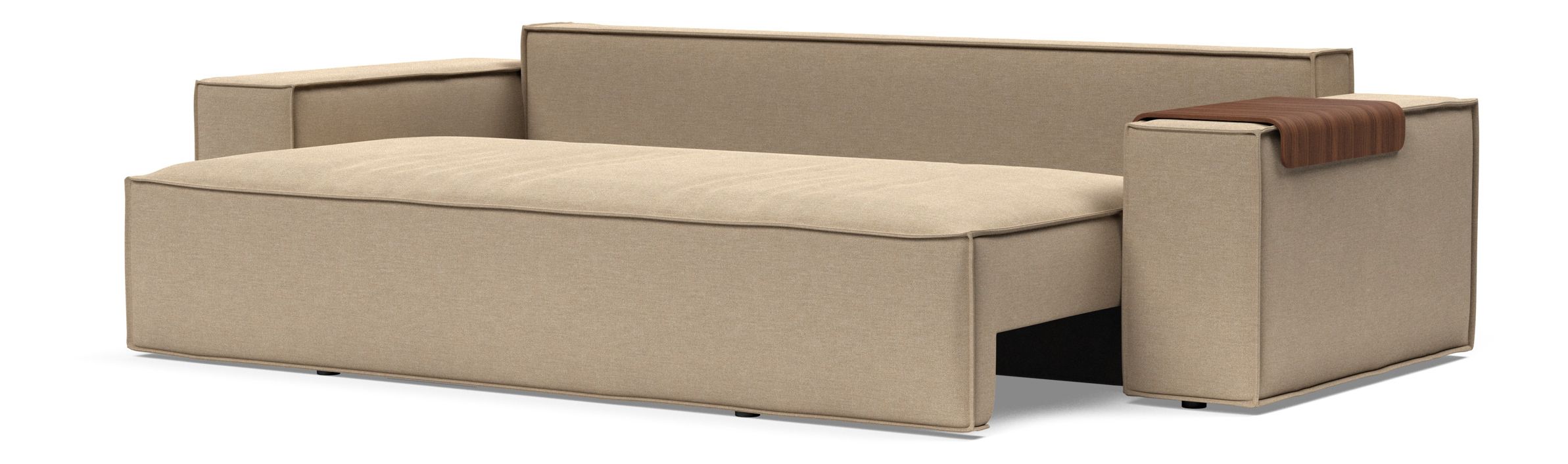 Newilla Storage Sofa Bed w/ Wide Arm Rests