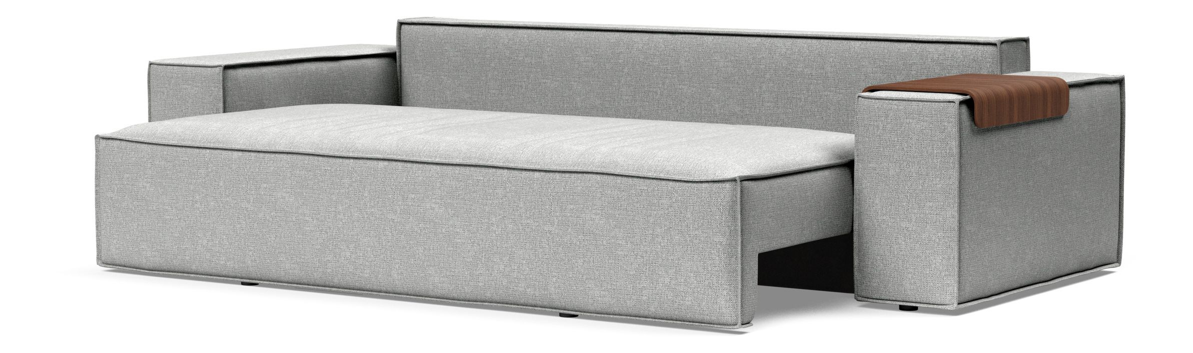Newilla Storage Sofa Bed w/ Wide Arm Rests