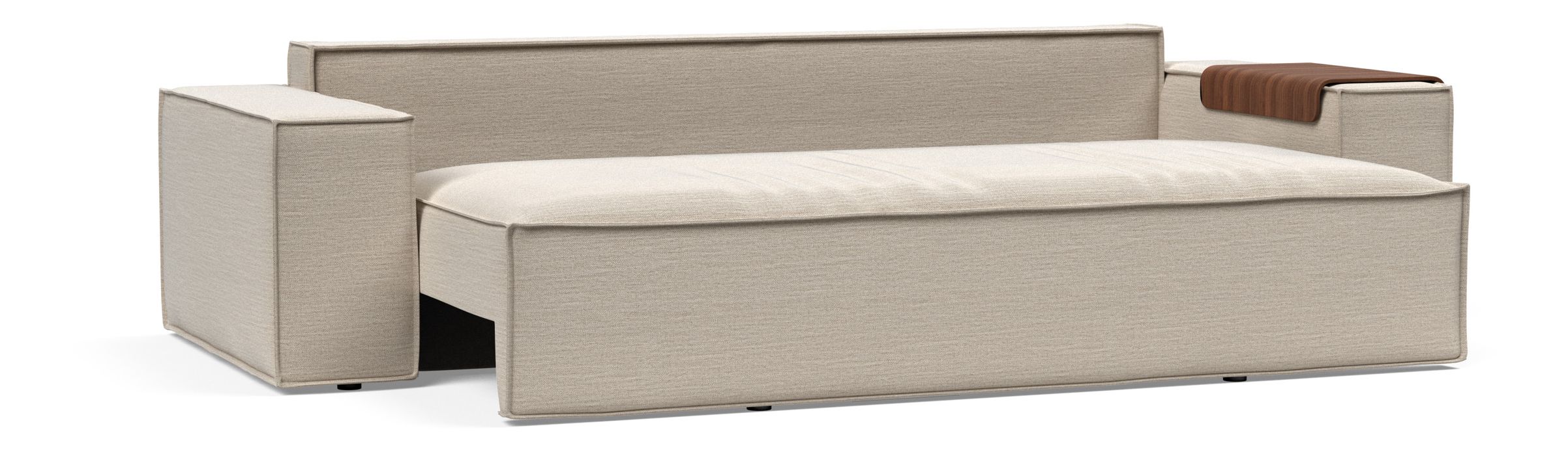 Newilla Storage Sofa Bed w/ Wide Arm Rests