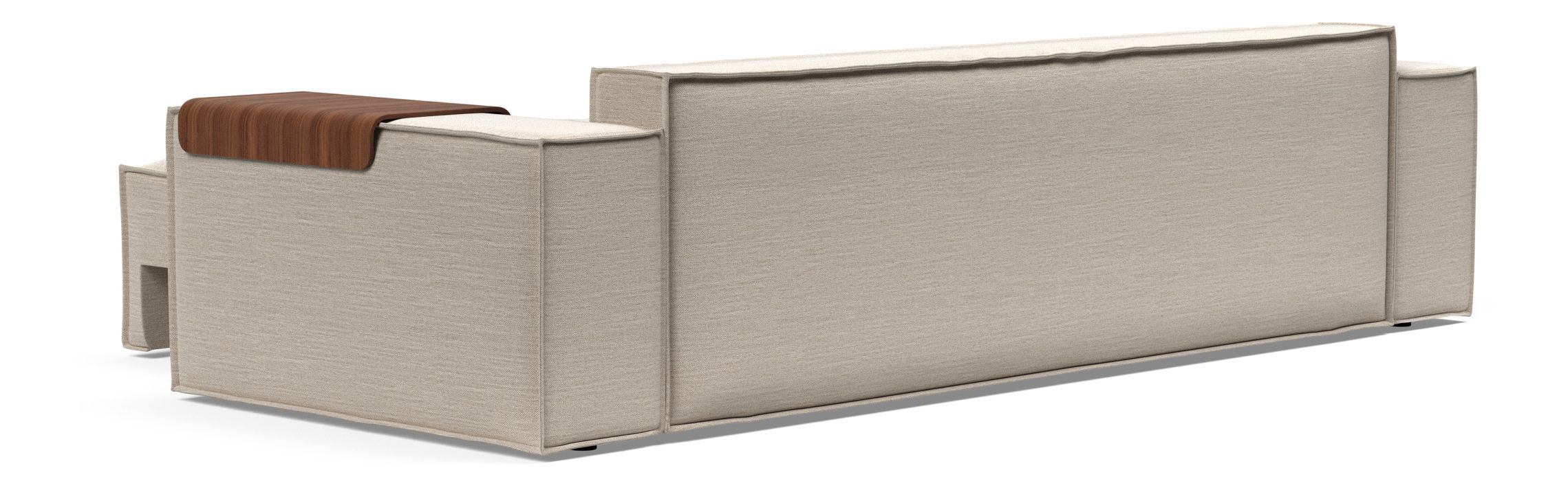 Newilla Storage Sofa Bed w/ Wide Arm Rests
