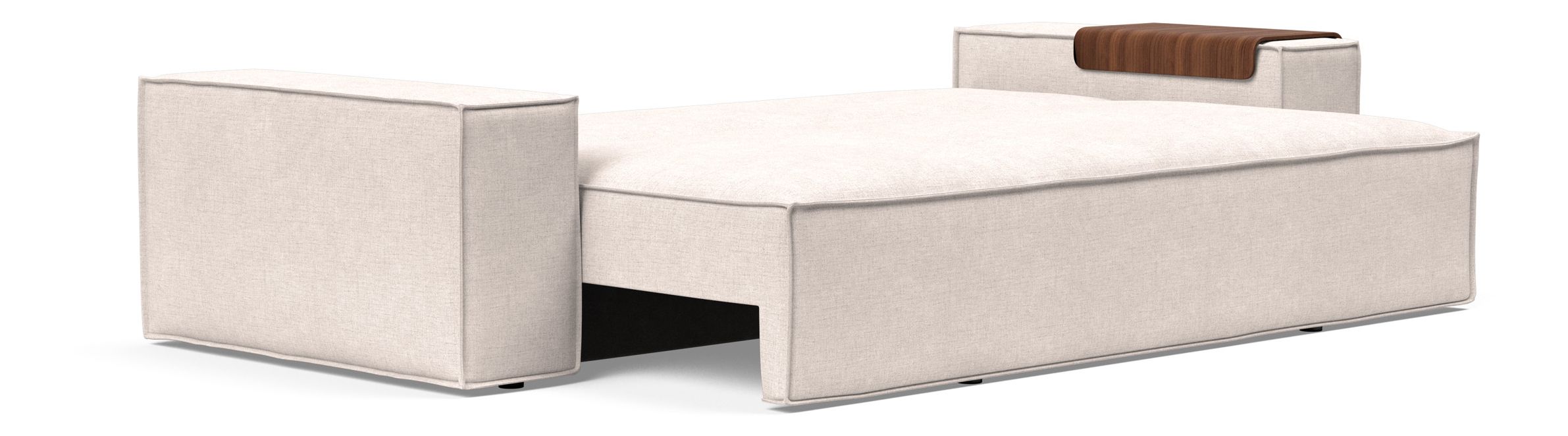 Newilla Storage Sofa Bed w/ Wide Arm Rests