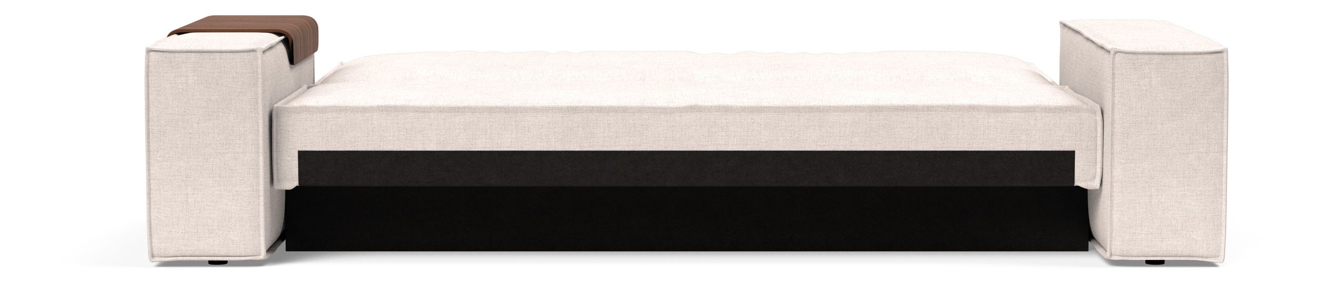 Newilla Storage Sofa Bed w/ Wide Arm Rests