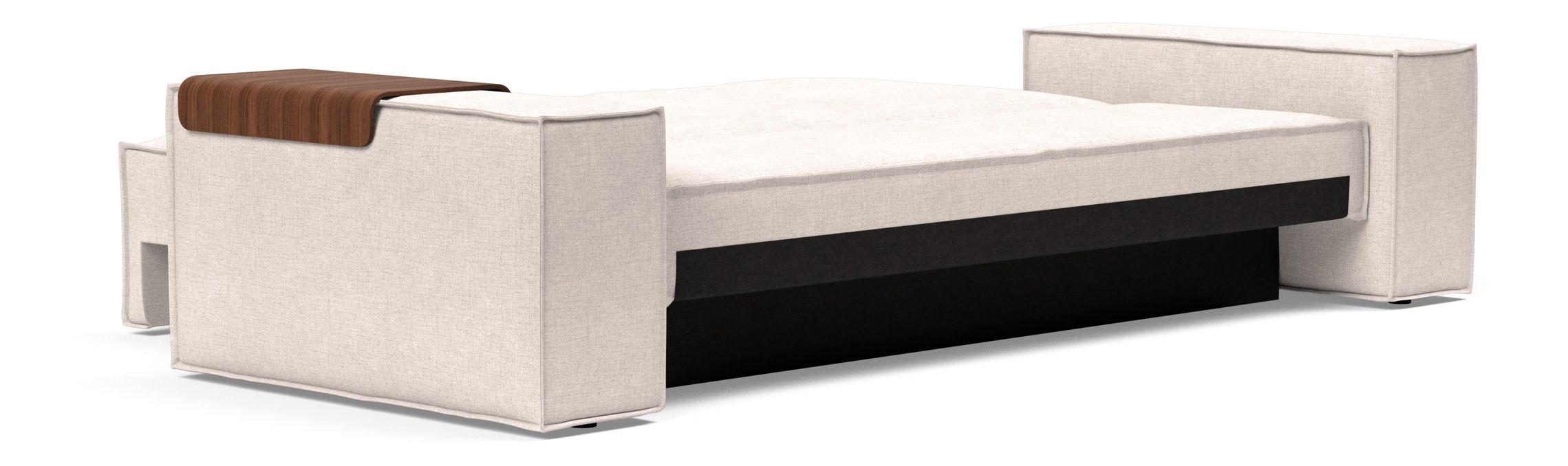 Newilla Storage Sofa Bed w/ Wide Arm Rests