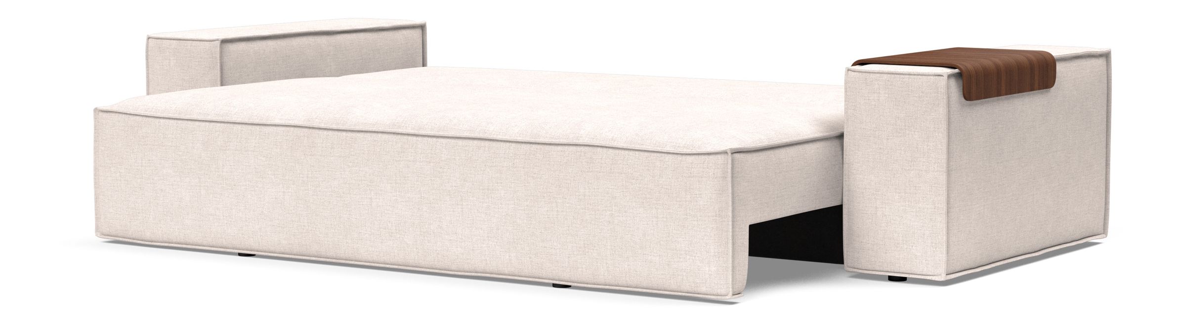 Newilla Storage Sofa Bed w/ Wide Arm Rests