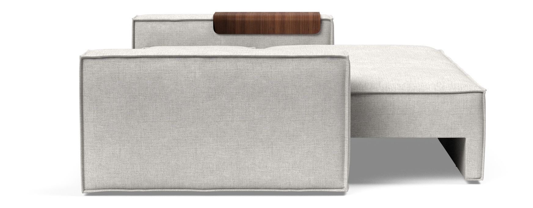 Newilla Storage Sofa Bed w/ Wide Arm Rests