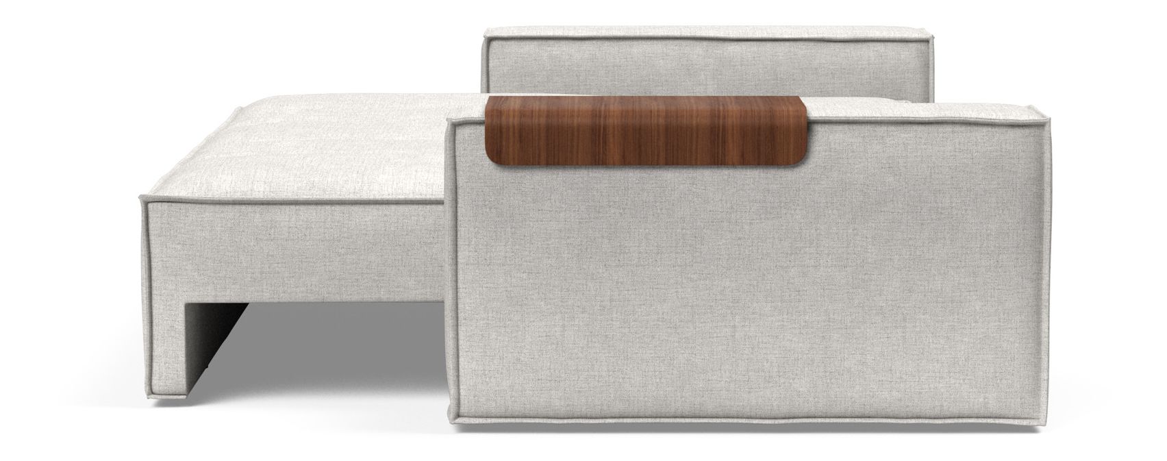 Newilla Storage Sofa Bed w/ Wide Arm Rests