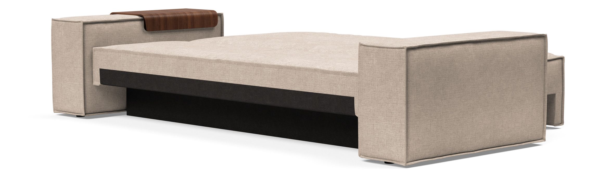 Newilla Storage Sofa Bed w/ Wide Arm Rests