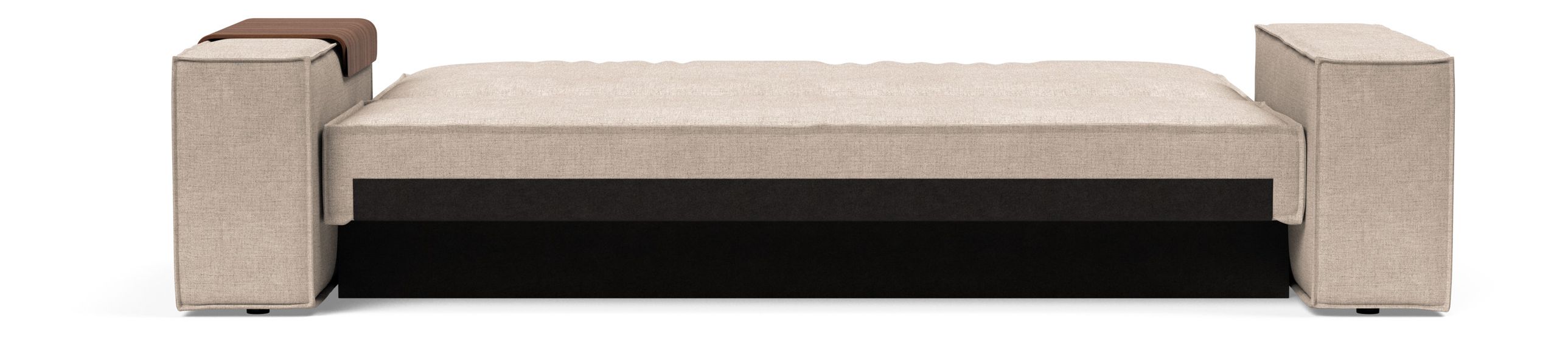 Newilla Storage Sofa Bed w/ Wide Arm Rests