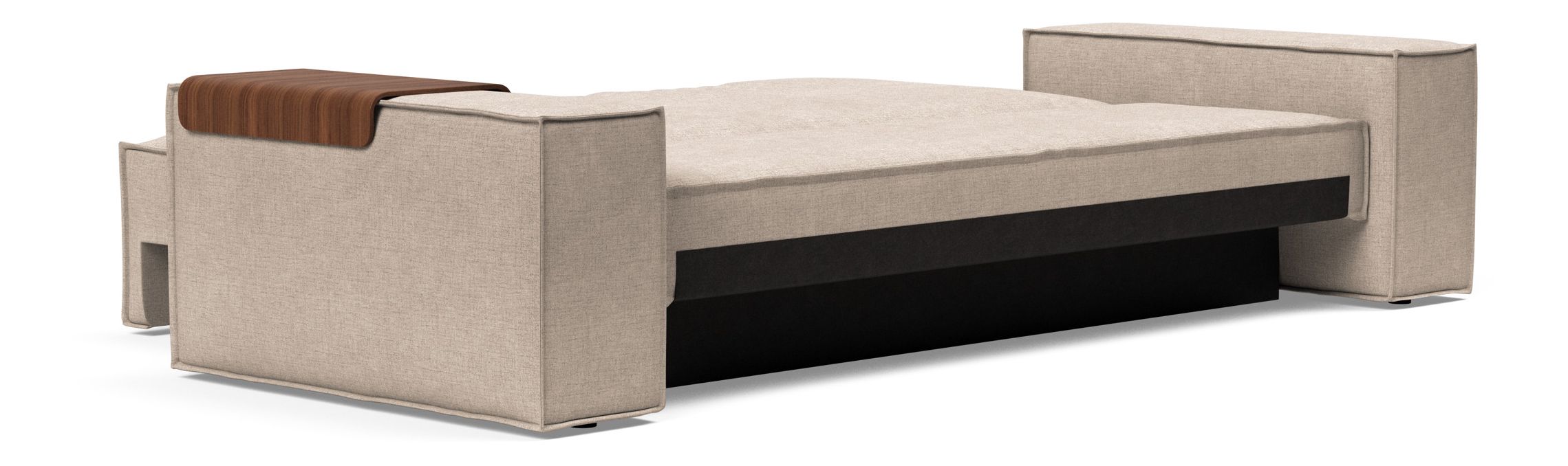 Newilla Storage Sofa Bed w/ Wide Arm Rests