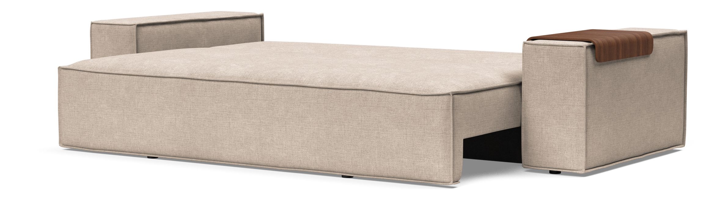 Newilla Storage Sofa Bed w/ Wide Arm Rests