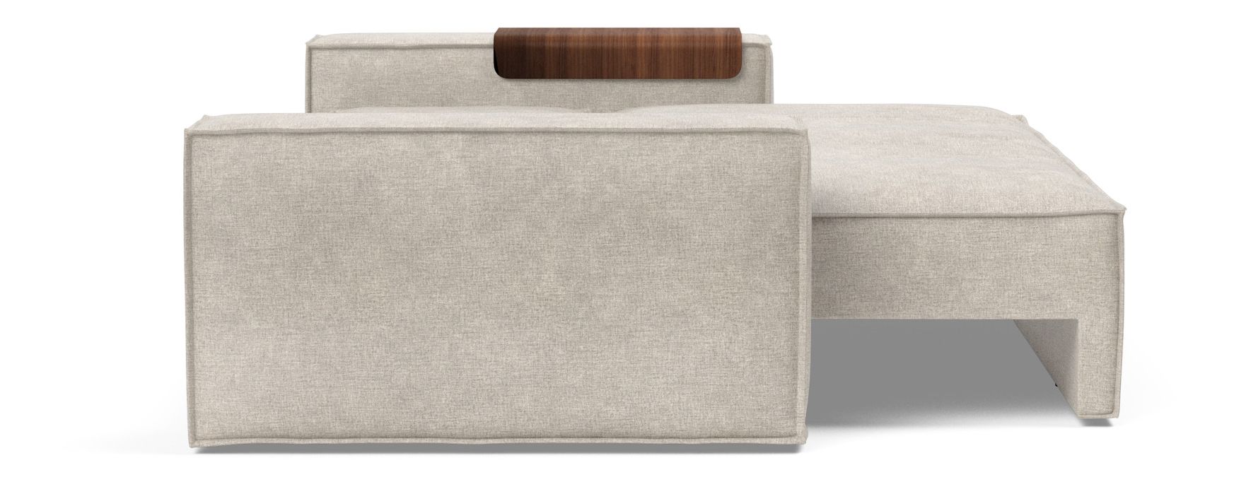 Newilla Storage Sofa Bed w/ Wide Arm Rests