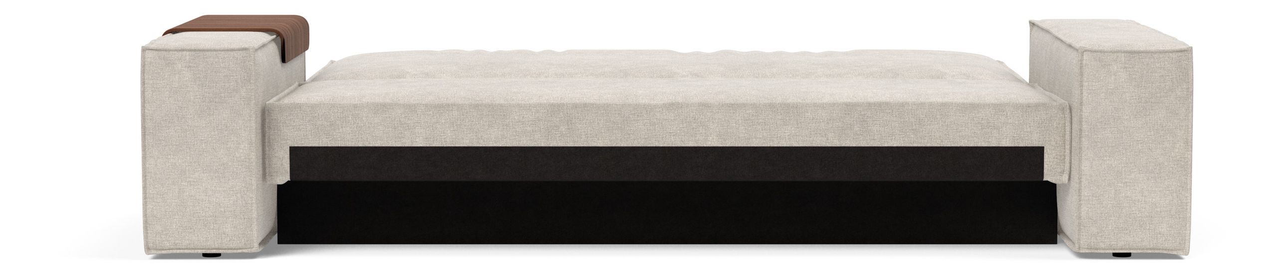 Newilla Storage Sofa Bed w/ Wide Arm Rests