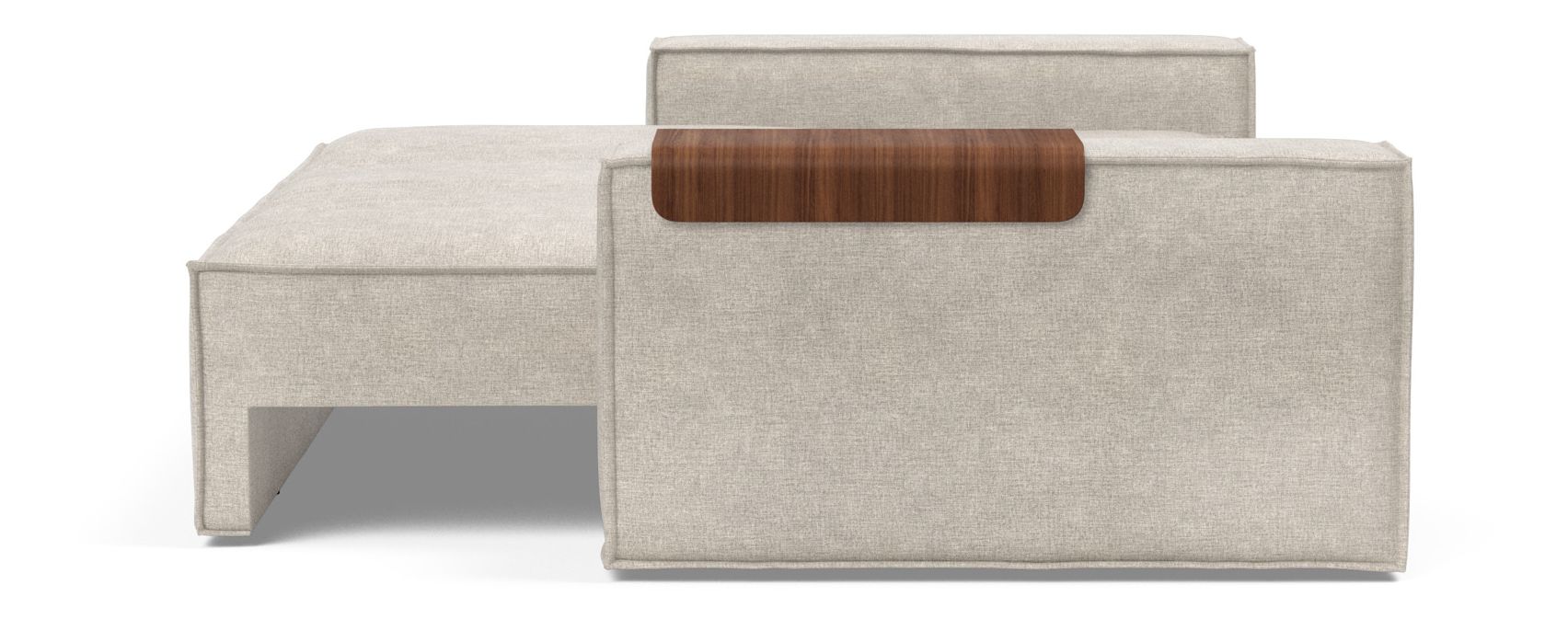 Newilla Storage Sofa Bed w/ Wide Arm Rests
