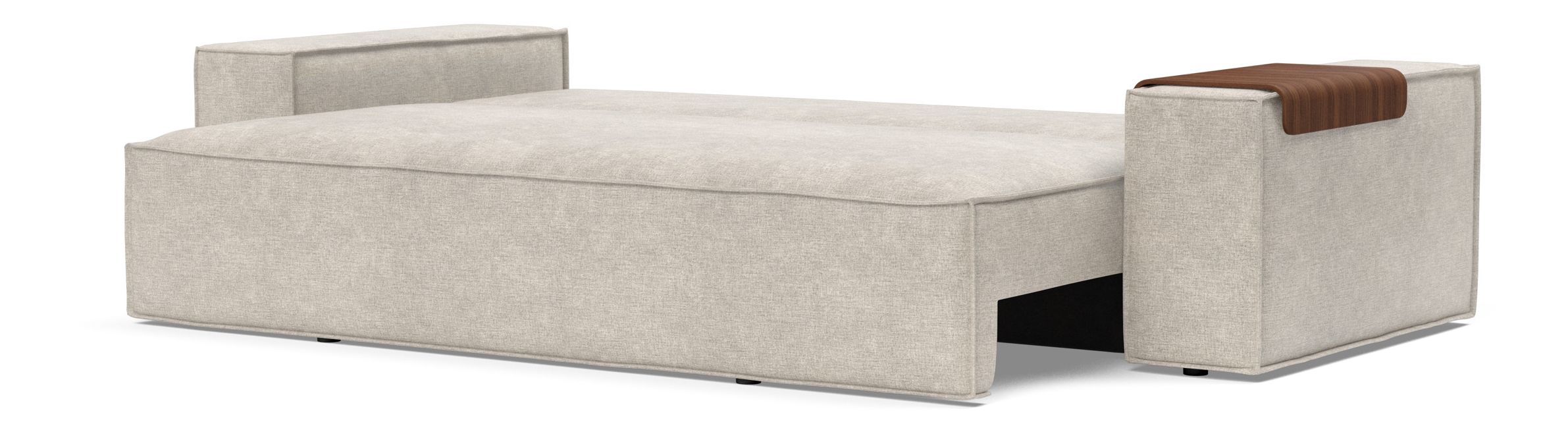 Newilla Storage Sofa Bed w/ Wide Arm Rests