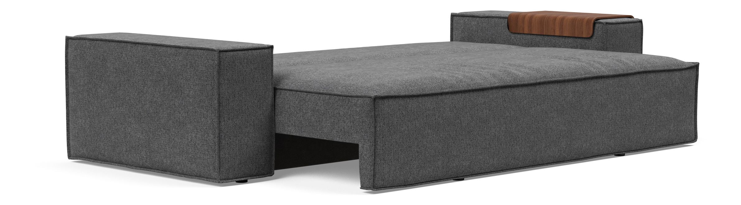 Newilla Storage Sofa Bed w/ Wide Arm Rests