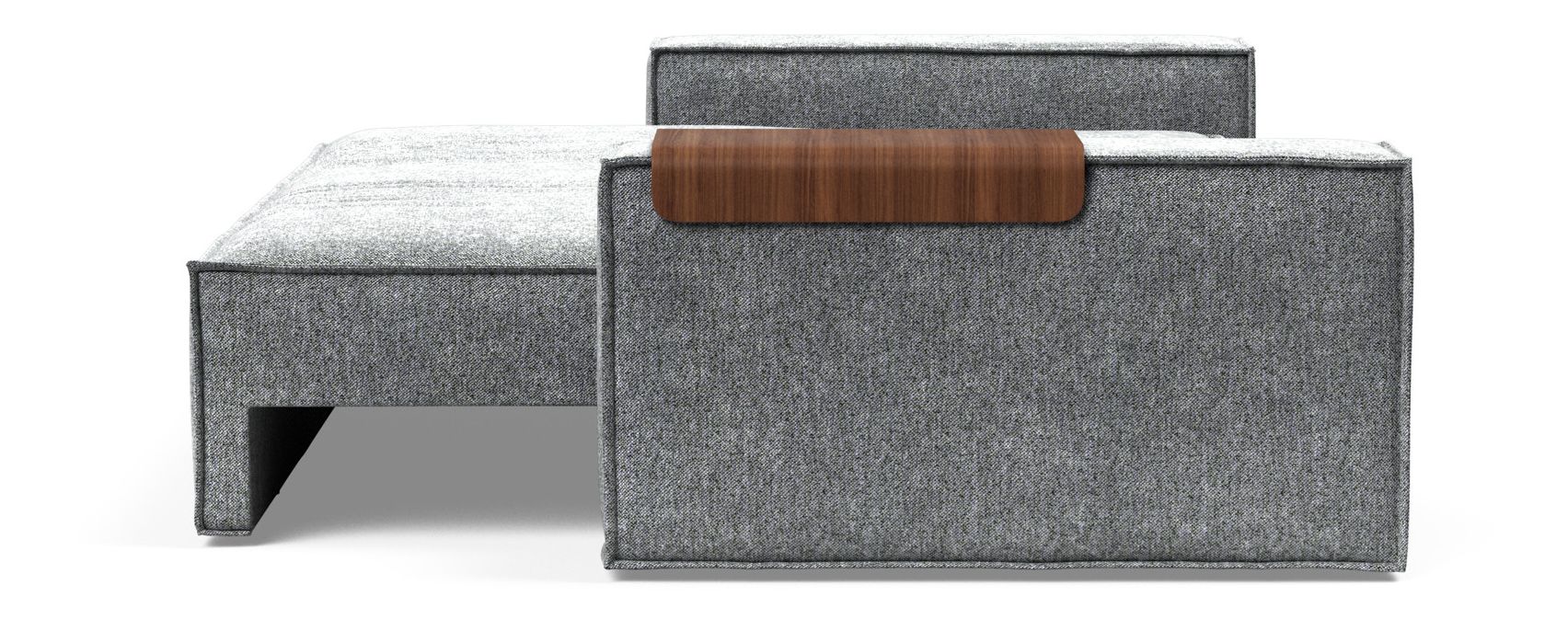 Newilla Storage Sofa Bed w/ Wide Arm Rests